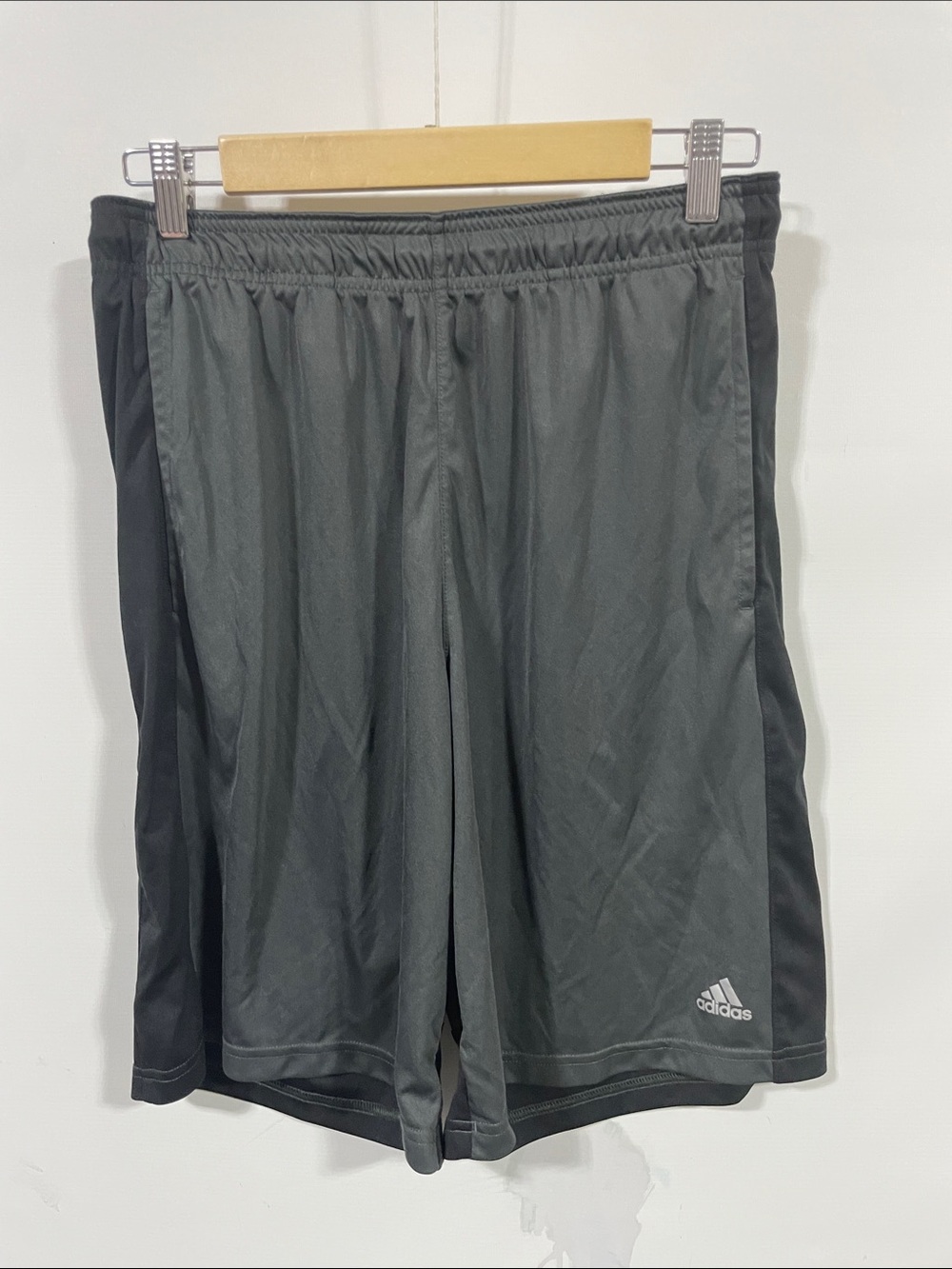 adidas Men's Dark Gray Athletic Training Shorts